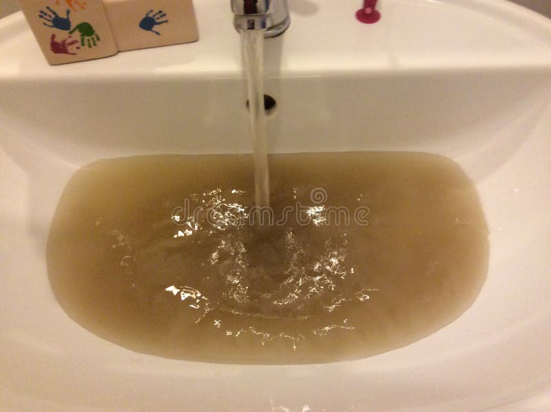 Dirty water stock photo. Image of mobile, indoor, house 51154868