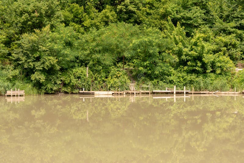 Dirty Water in the River after a Shower Stock Photo Image of nature