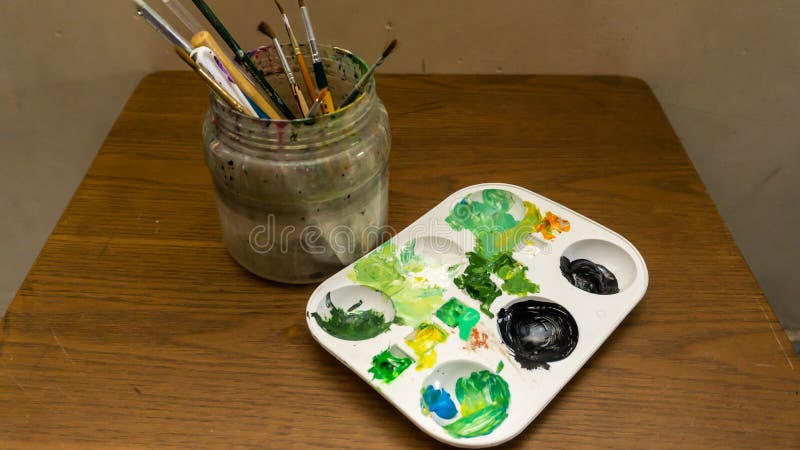 How to clean and refill a DIRTY watercolor pallet 