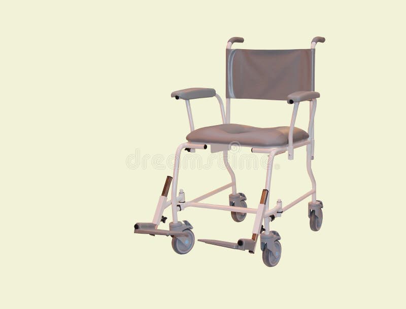 Disability Shower Chair. royalty free stock photos Disability Shower Chair. royalty free stock photos