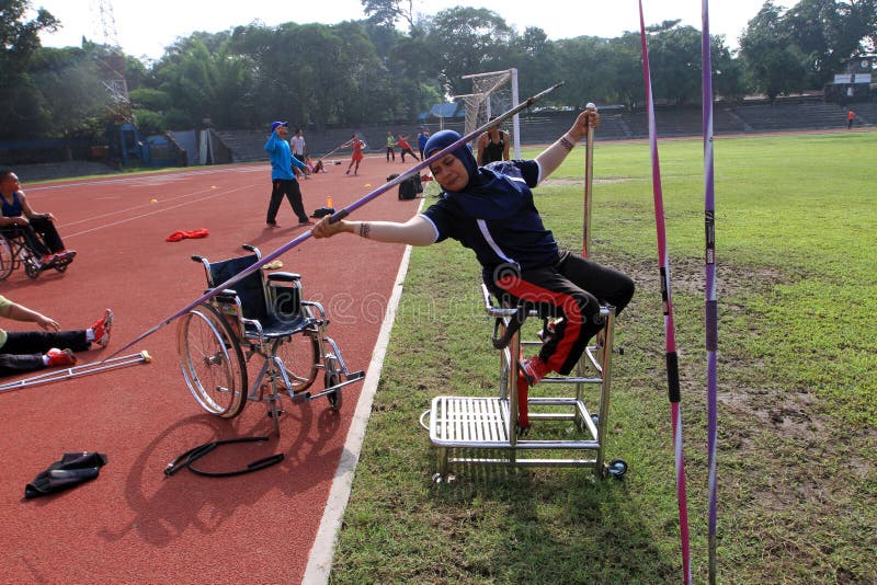 Disabled athletes editorial image. Image of java, exercises 50197155
