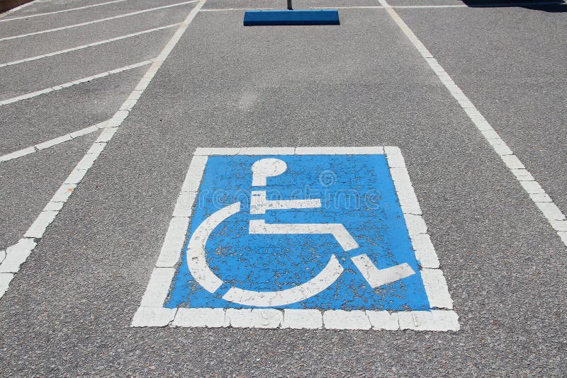 Disabled parking stock image. Image of sign, transportation 71133377