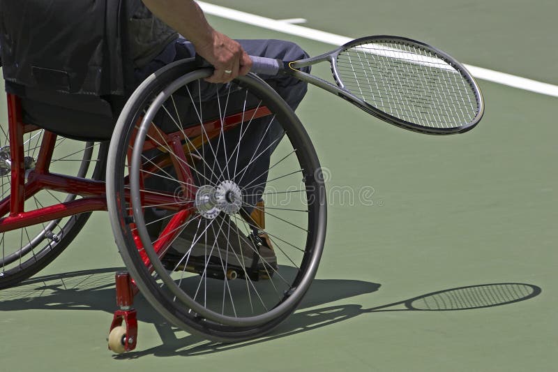 Disabled Tennis editorial photography. Image of handicapped 324717