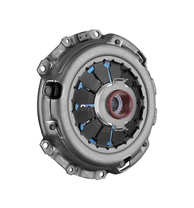 Disc and Clutch Basket with Release Bearing Stock Photo Image of