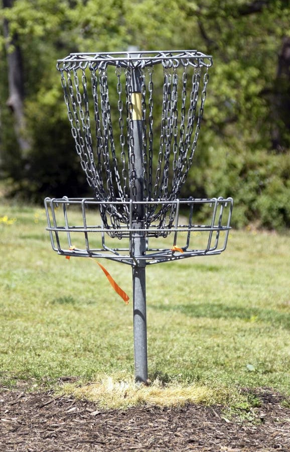 Disc Golf Basket stock photo. Image of hobby, outdoor 85576394