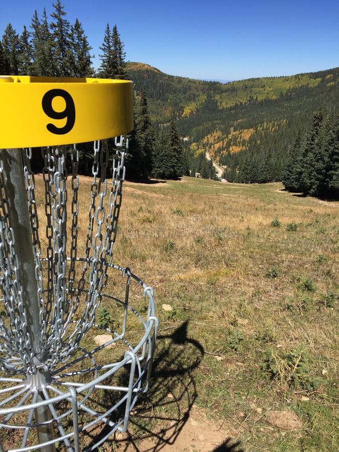 Disc Golf Course stock image. Image of activity, hole 132110417