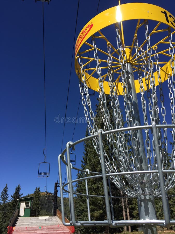 Disc Golf Course editorial stock image. Image of driver 132110459