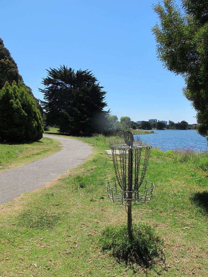 Disc Golf Course stock image. Image of activity, disc 132110551