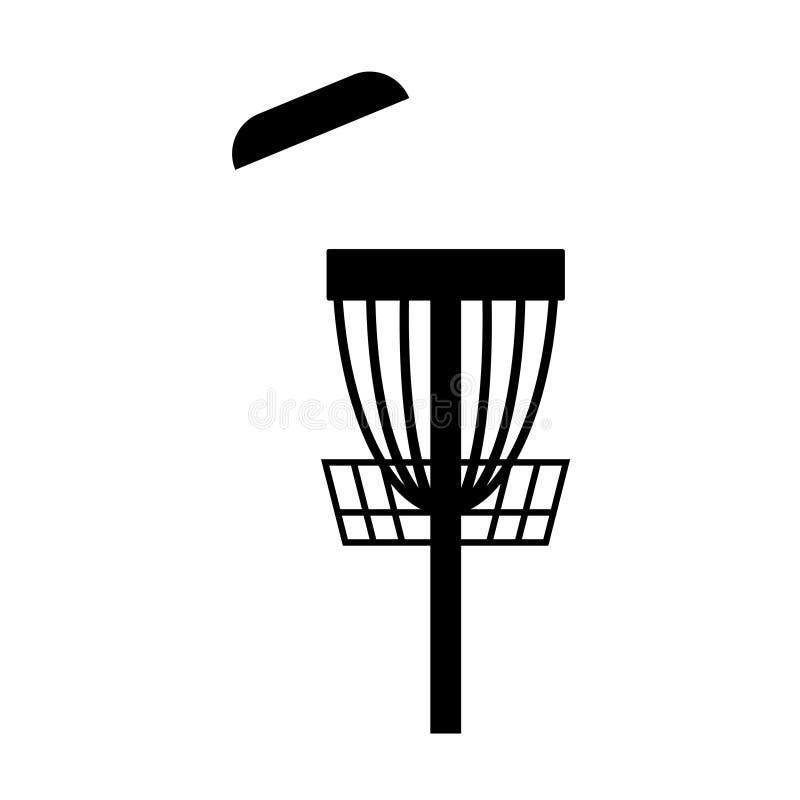 Disc Golf Basket Stock Illustrations 108 Disc Golf Basket Stock
