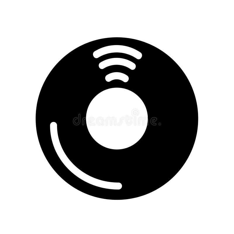 Disc icon. Trendy Disc logo concept on white background from Mus vector illustration Disc icon. Trendy Disc logo concept on white background from Mus vector illustration