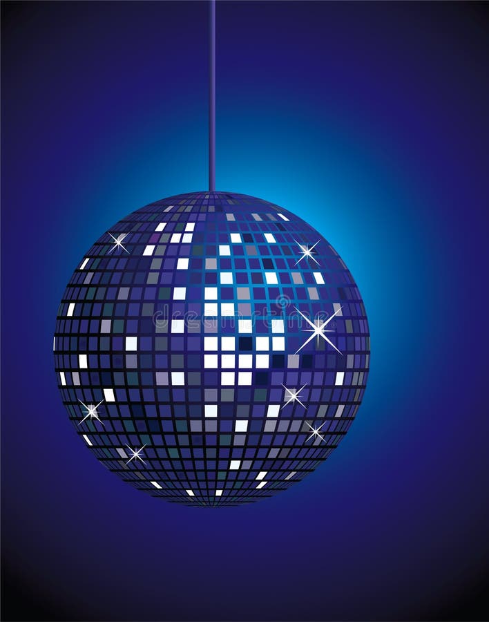Disco ball stock vector. Illustration of dance, happiness 10560783