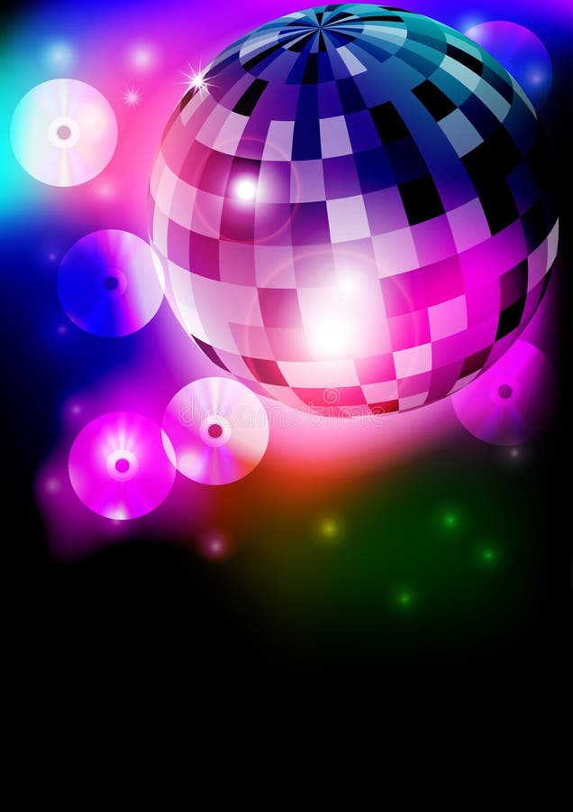 Retro Disco Ball Background Stock Illustrations – 5,138 Retro Disco ...