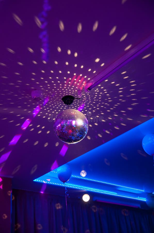 Disco Ball. Night Party Equipment. Retro Stock Image Image of music