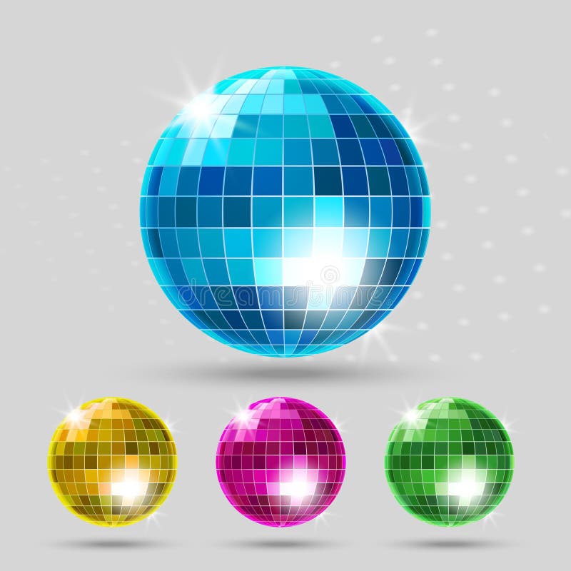 Disco ball stock vector. Illustration of light, circle 46210987