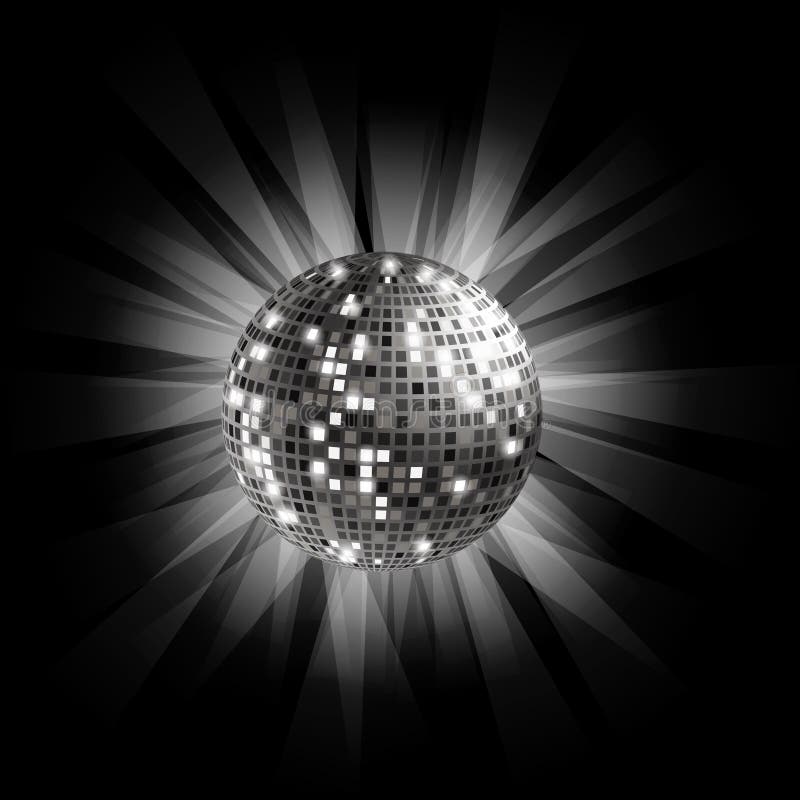 Disco ball . stock vector. Illustration of dance, evening 44497855