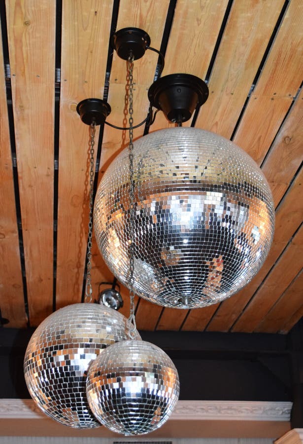 Disco balls on the wall stock photo. Image of disco 167908628