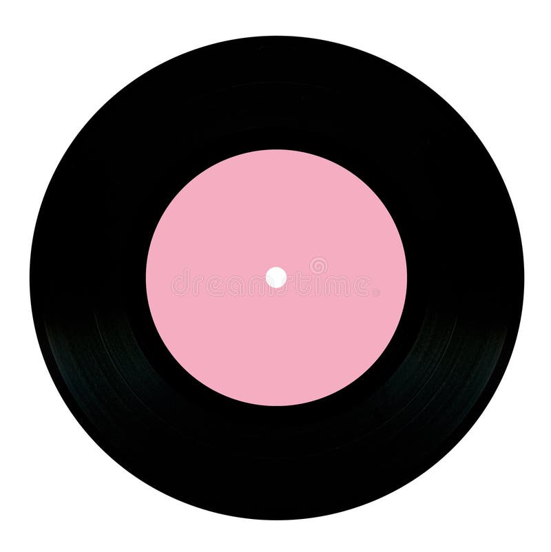 Icono de vinilo de disco: vector de stock (libre de regalías