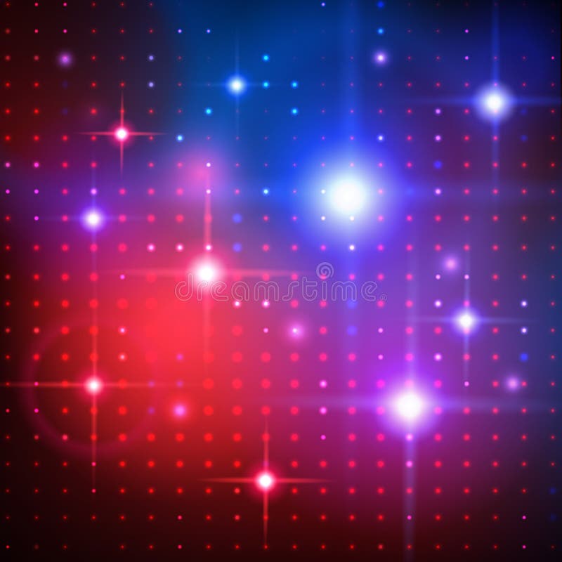 Vector abstract background with disco lights. Vector abstract background with disco lights.