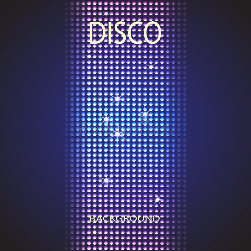 Disco party background. Space for your text vector illustration