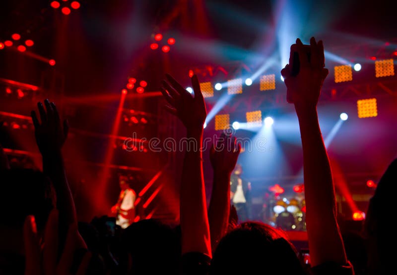 Disco Party People Dancing in a Club Stock Photo - Image of dance ...