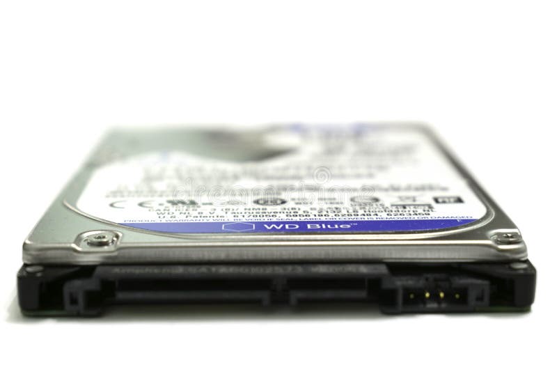 Disco rigido SATA 2,5' Western Digital immagine stock libera da diritti Disco rigido SATA 2,5' Western Digital immagine stock libera da diritti