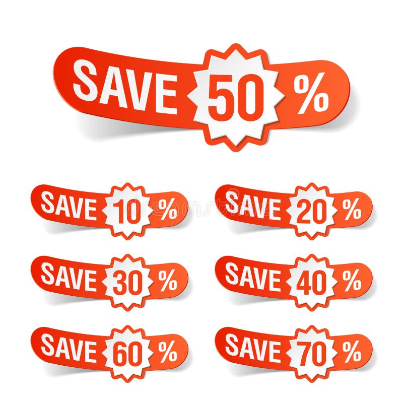 Discount labels