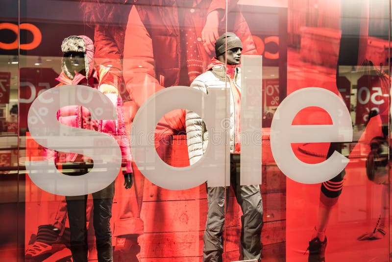 Sales at Adidas Store Editorial Image - Image of inside, running: