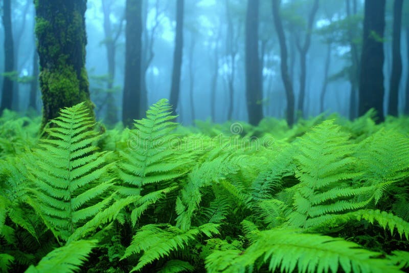 Misty Vistas Ferns and Toadstools Misty Vistas Ferns and Toadstools