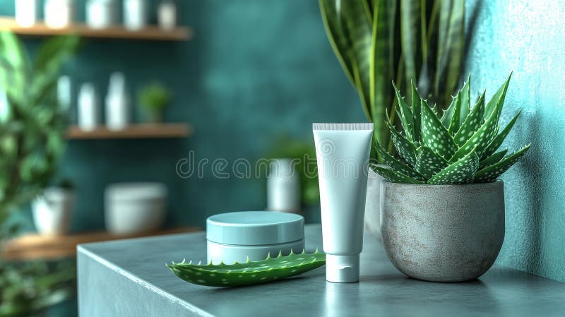Relax in a clean and tranquil medical spa featuring soothing colors, vibrant plants, and high-quality skincare products for a rejuvenating experience. Pampering experience stock images, royalty-free photos and pictures