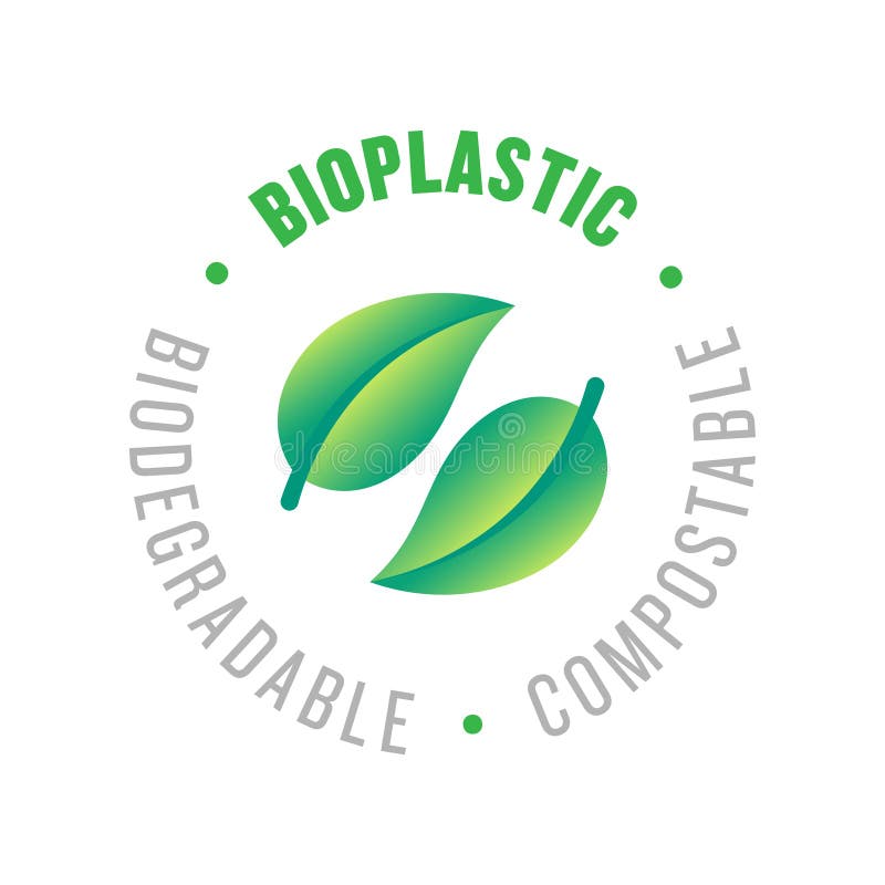 Diseño De Icono De Logotipo De Producto Vectorial Libre De Plástico  Ilustración del Vector - Ilustración de certificado, insignia: 231371817