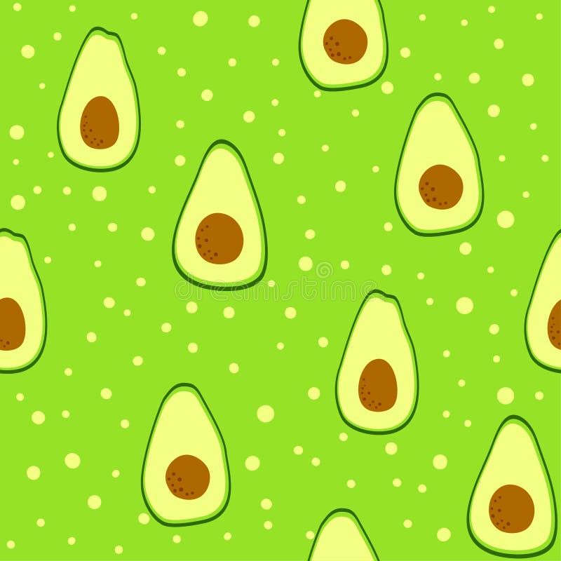 Diseño De Patrones Veganos Con Aguacate De Corte Medio. Fondo Alimentario  Saludable. Fondo De Dieta. Fondo De Pantalla De Dibujos Ilustración del  Vector - Ilustración de plano, comer: 173821123