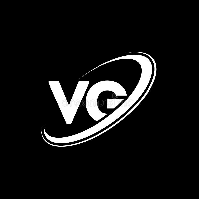 Diseno Del Logotipo De La Carta Vg V G Letra Inicial Del Logotipo Del Monograma Superior Del Circulo Vg Vinculado A Mayusculas Ro Ilustracion Del Vector Ilustracion De Negro Shape