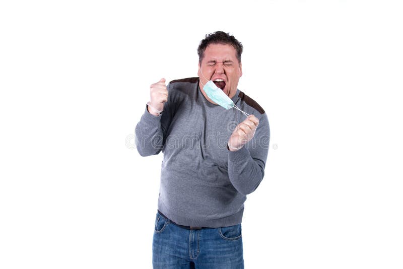 Cold. Diarrhea and Stomach Problems. Stock Image Image of nose
