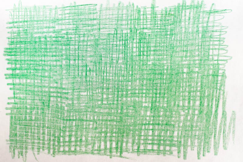 Disegni di pastello verdi su struttura di carta del fondo fotografia stock Disegni di pastello verdi su struttura di carta del fondo fotografia stock