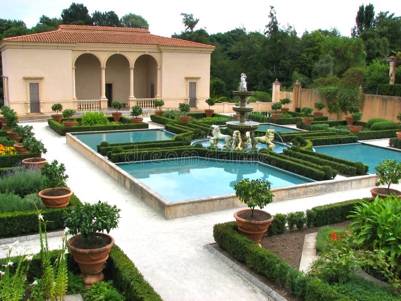Progettazione di giardini immagine stock