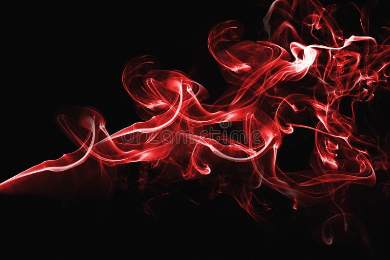 Diseño abstracto rojo del humo imágenes de archivo libres de regalías Diseño abstracto rojo del humo imágenes de archivo libres de regalías