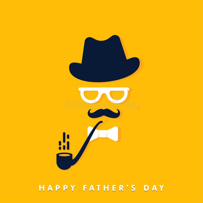 Diseño caligráfico de las letras de día de padres stock de ilustración Diseño caligráfico de las letras de día de padres stock de ilustración
