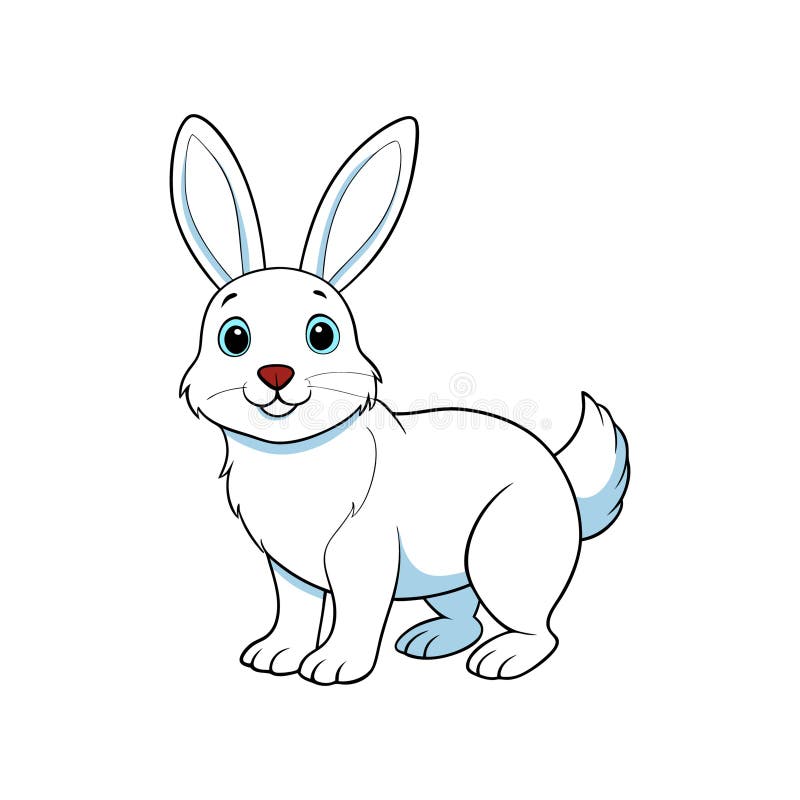 Diseño de la Ilustración de Animales de Colorante Ártico ilustración del vector