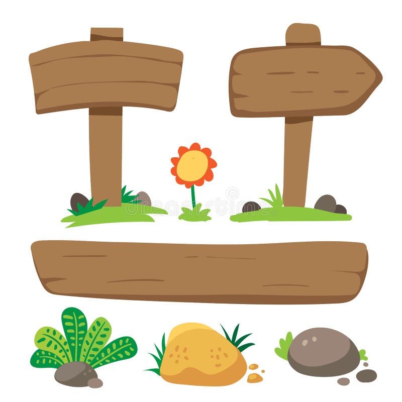 Diseño de madera de la colección del vector de la muestra ilustración del vector