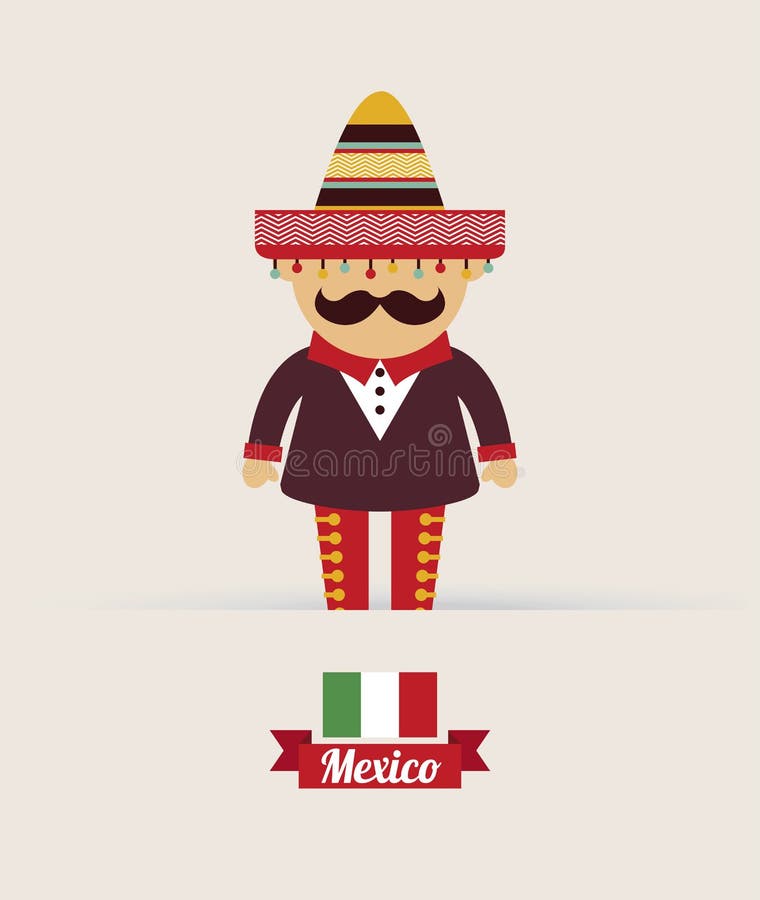 Diseño de México ilustración del vector Diseño de México ilustración del vector