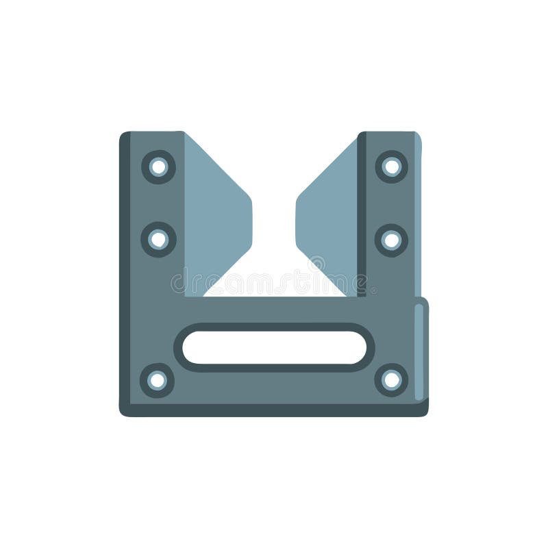 Diseño de soporte de acero funcional para un uso versátil. Este diseño de soporte de acero funcional se adapta a una amplia gama de tareas de construcción y reparación.