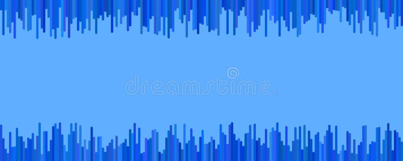 Diseño del fondo de la bandera - gráfico de vector horizontal de rayas verticales en tonos azules stock de ilustración Diseño del fondo de la bandera - gráfico de vector horizontal de rayas verticales en tonos azules stock de ilustración