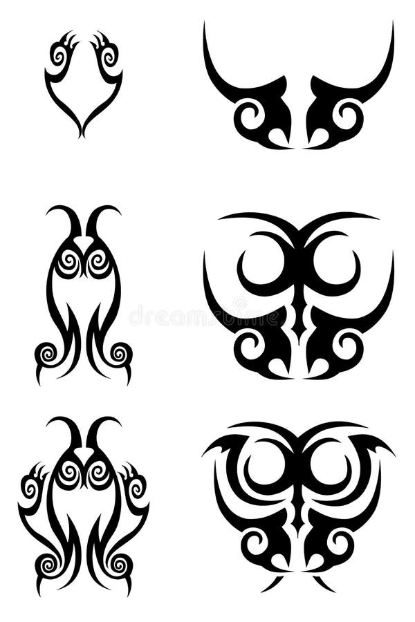 Diseño del tatuaje ilustración del vector Diseño del tatuaje ilustración del vector