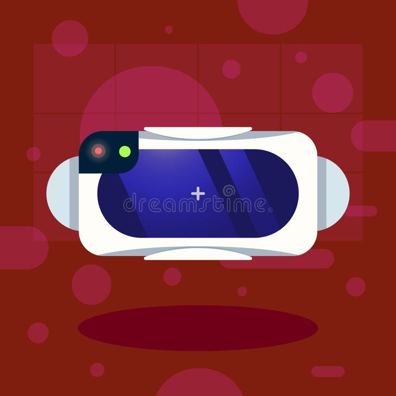 Diseño elegante de la presentación del icono del reloj del deporte del modelo nuevo en el fondo rojo plano stock de ilustración Diseño elegante de la presentación del icono del reloj del deporte del modelo nuevo en el fondo rojo plano stock de ilustración