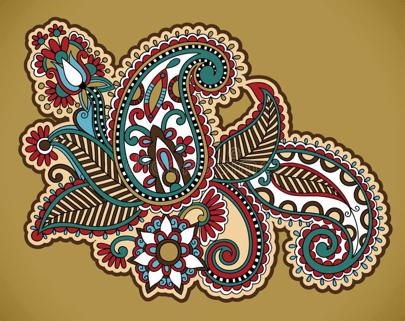 Diseño floral del tatuaje libre illustration Diseño floral del tatuaje libre illustration