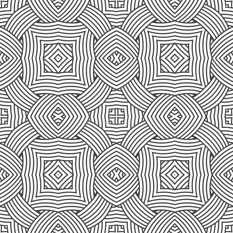 Diseño inconsútil étnico de la impresión del ornamento del modelo libre illustration Diseño inconsútil étnico de la impresión del ornamento del modelo libre illustration