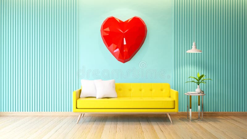 Diseño interior stock de ilustración Diseño interior stock de ilustración