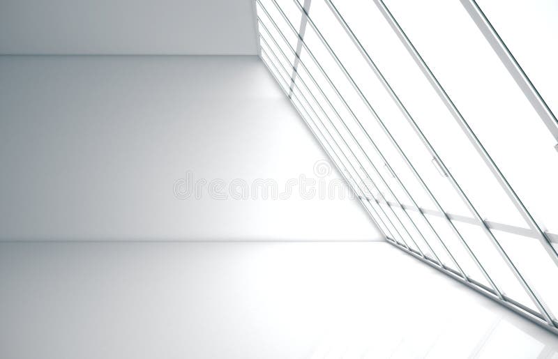 Diseño interior con suelo de hormigón ilustración del vector Diseño interior con suelo de hormigón ilustración del vector