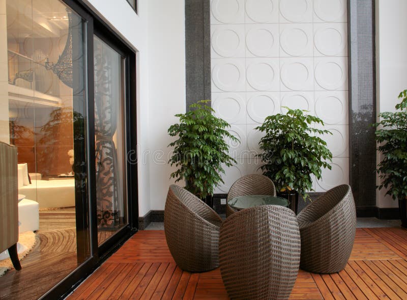 Diseño interior moderno - sala de estar