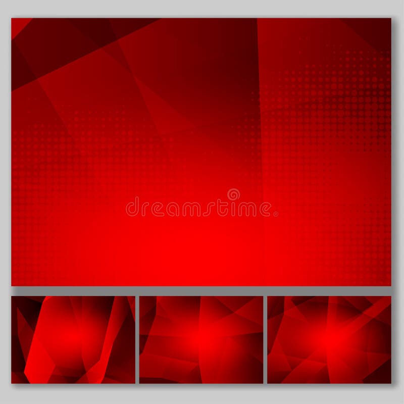 Diseño moderno del color rojo del polígono del extracto de la tecnología determinada del fondo con el espacio de la copia, ejempl stock de ilustración Diseño moderno del color rojo del polígono del extracto de la tecnología determinada del fondo con el espacio de la copia, ejempl stock de ilustración